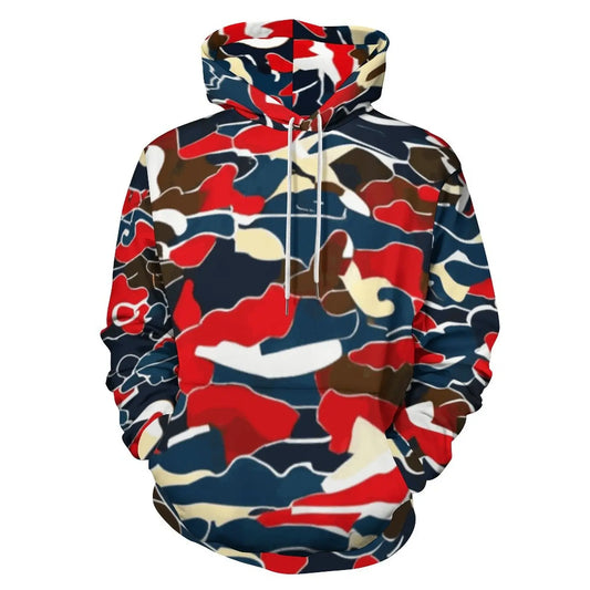 Payolie 230gsm Camo Cascade Hoodie with Double-layer Cap - Payolie