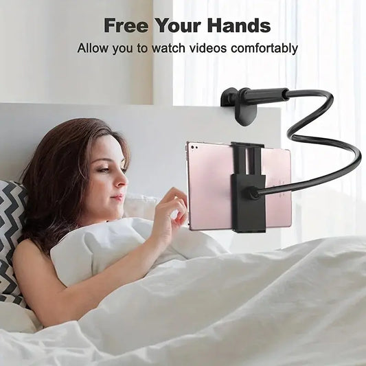 Adjustable Lazy Bedside Desktop Stand for Mobile Phones and Tablets – Compatible with Xiaomi, iPhone, and iPad - Payolie